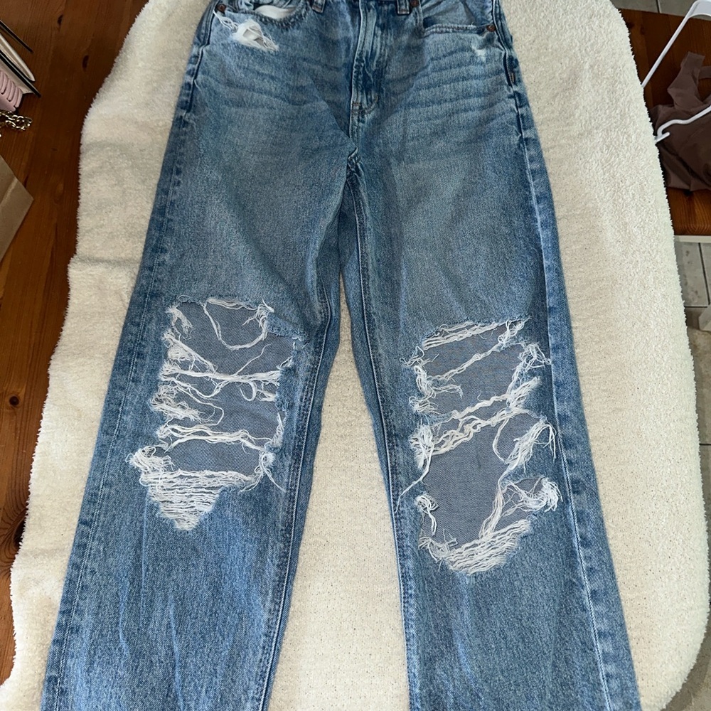 American Eagle Outfitters Light Blue Denim